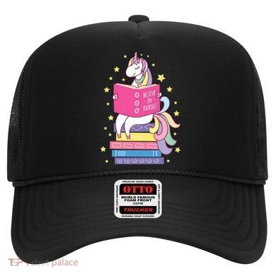 Reading Library Unicorn Read Books Lover Reader Gift Hat