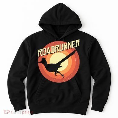 Roadrunner Lover Vintage Distressed Retro Hoodie