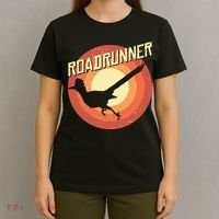 Roadrunner Lover Vintage Distressed Retro T-Shirt thumb 4