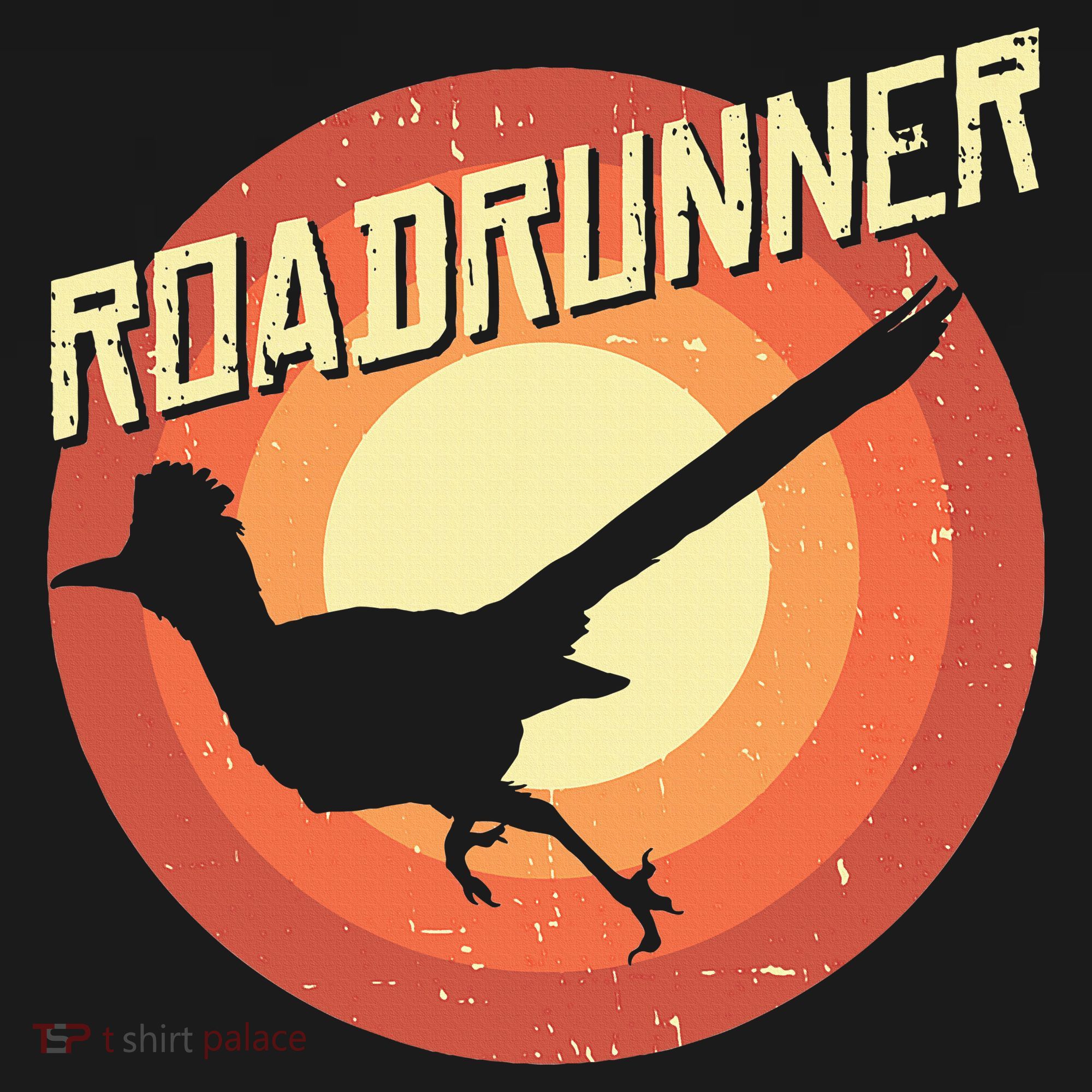 Roadrunner Lover Vintage Distressed Retro T-Shirt
