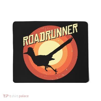 Roadrunner Lover Vintage Distressed Retro Mousepad