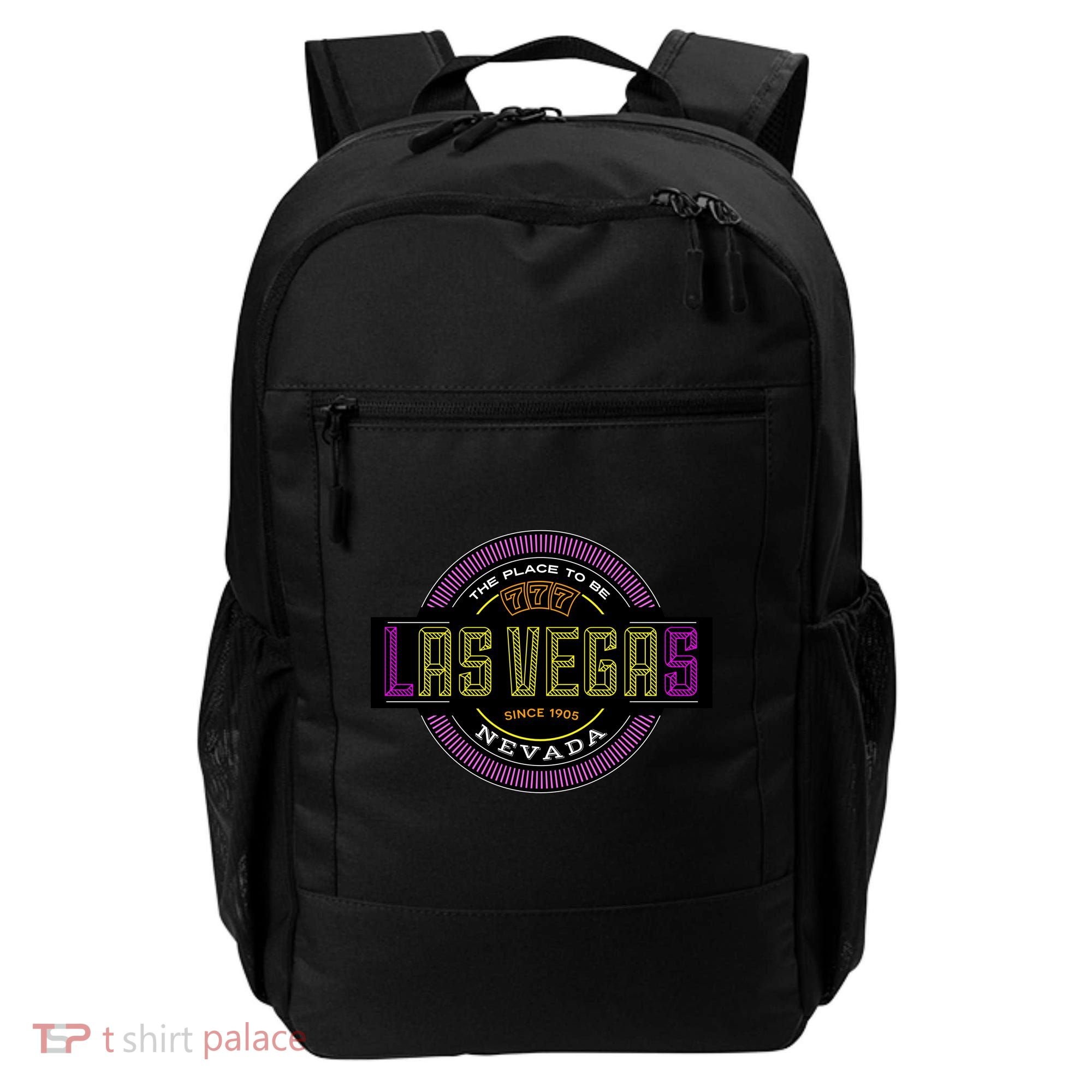 Retro Las Vegas Logo Backpack
