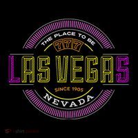 Retro Las Vegas Logo Coaster thumb 2
