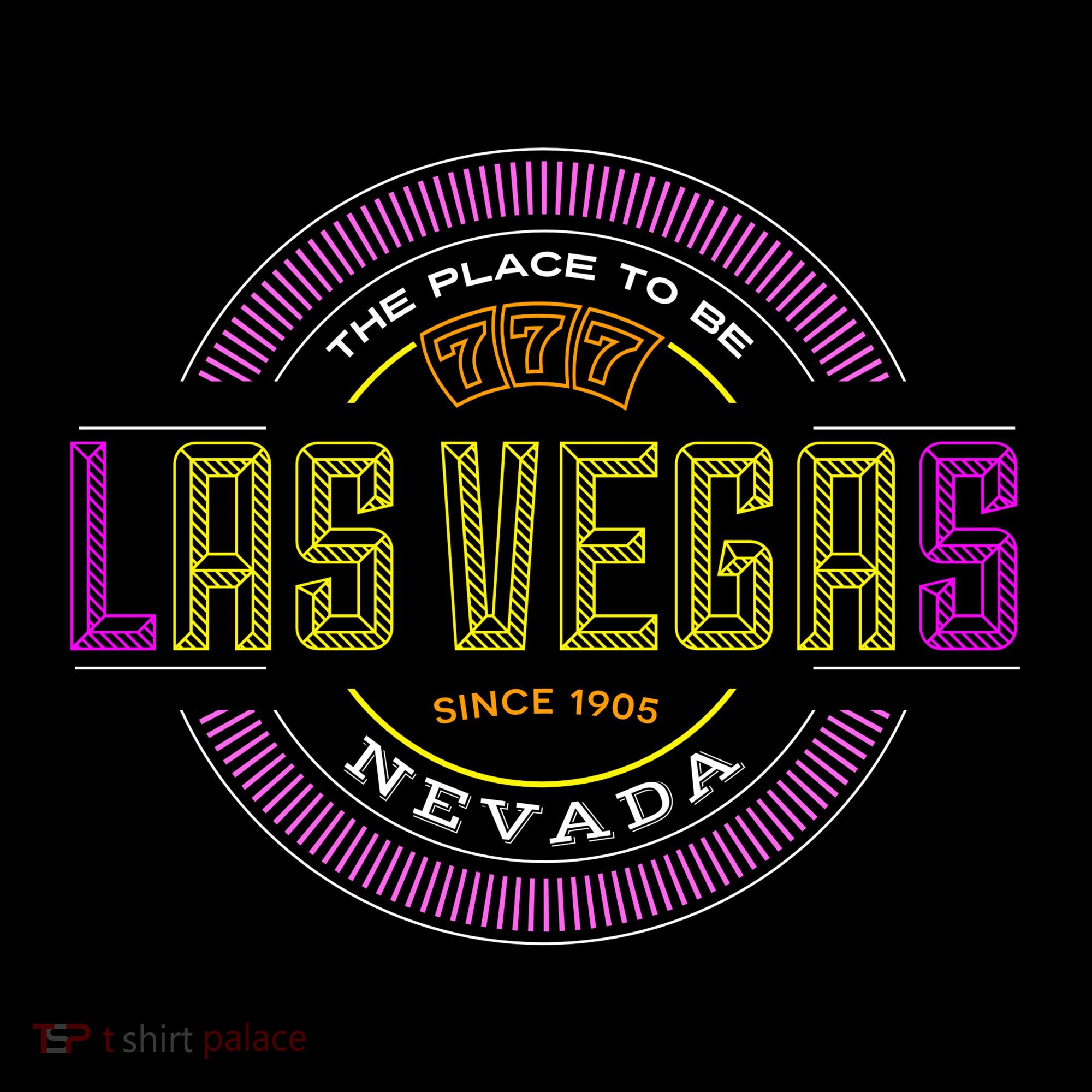 Retro Las Vegas Logo Coaster