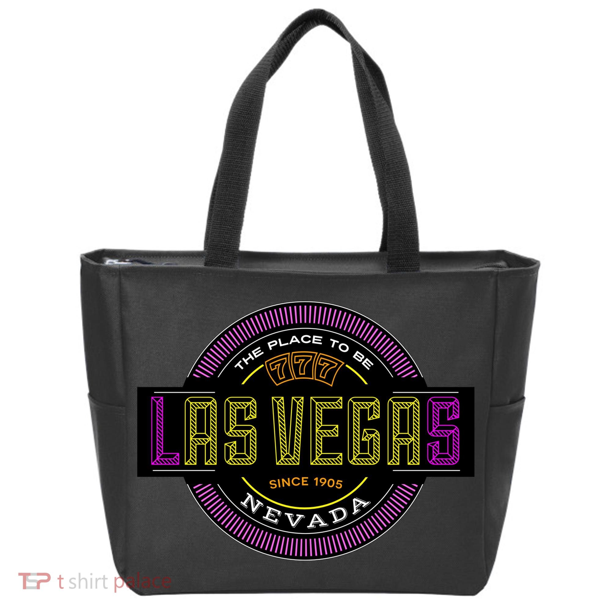 Retro Las Vegas Logo Tote Bag