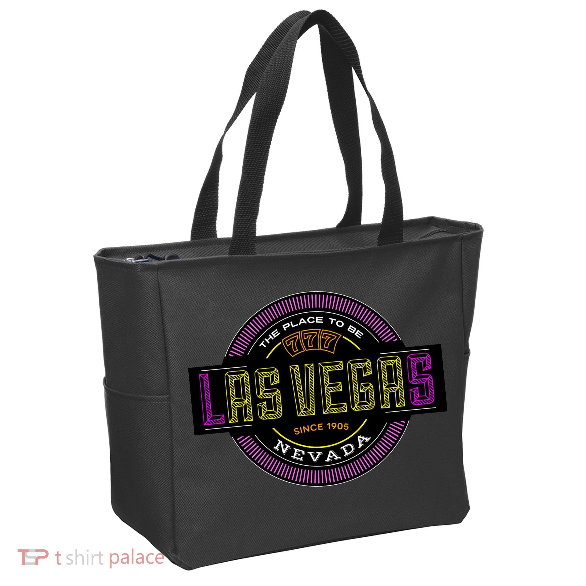 Retro Las Vegas Logo Tote Bag