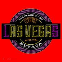 Retro Las Vegas Logo Santa Hat thumb 1