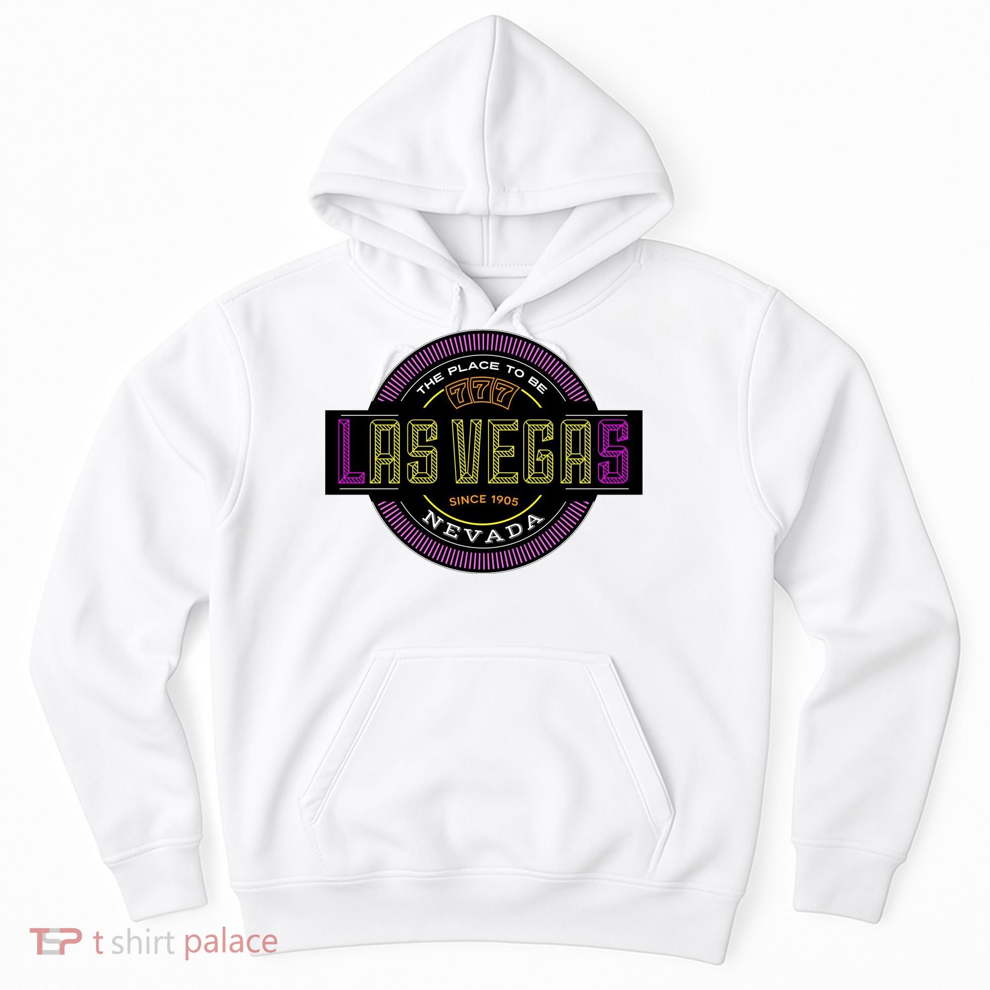 Retro Las Vegas Logo Hoodie