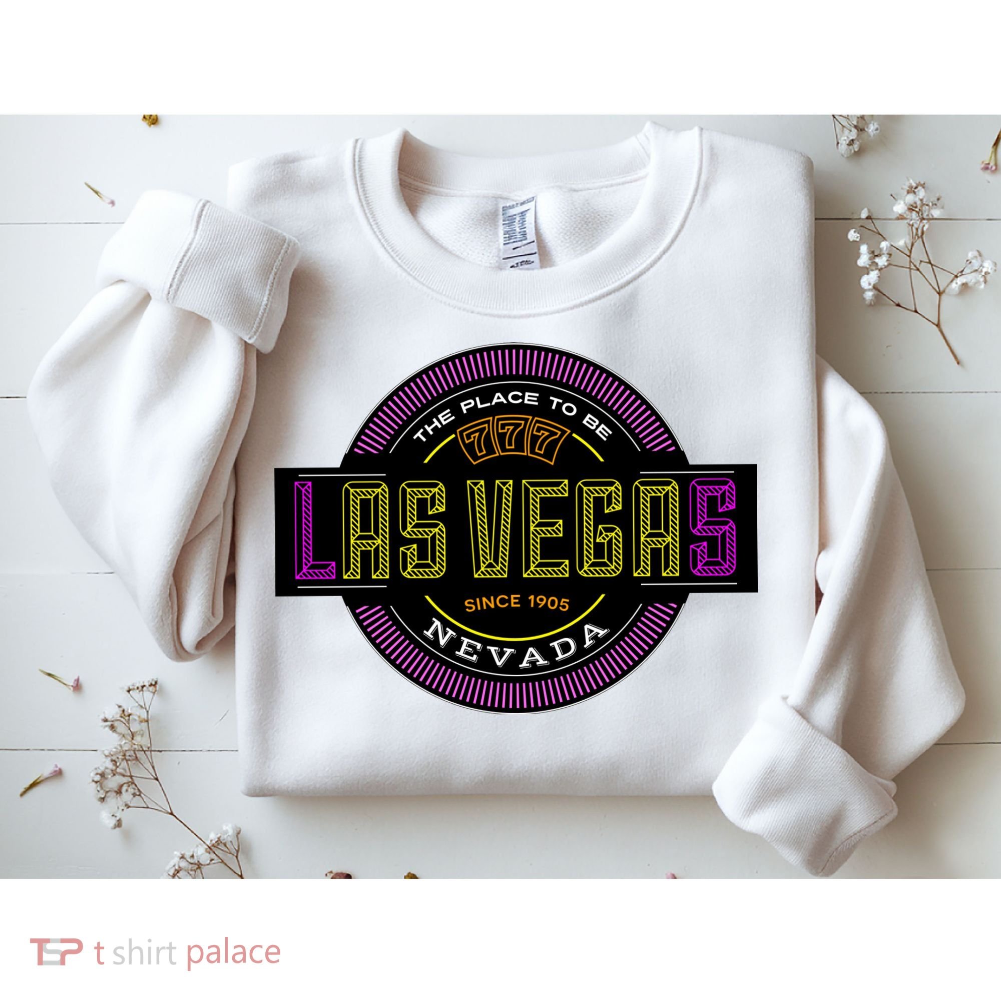 Retro Las Vegas Logo Sweatshirt