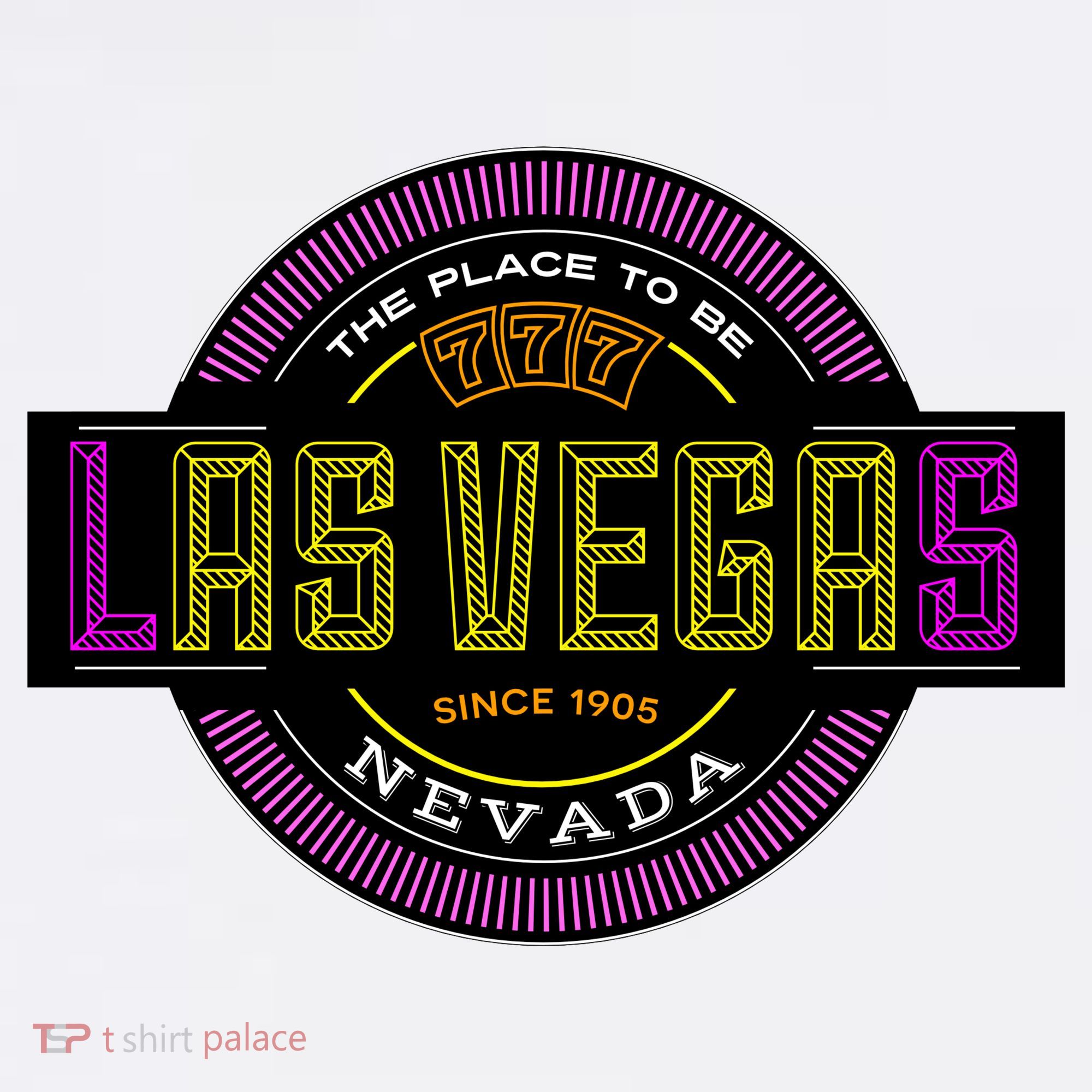 Retro Las Vegas Logo Hat