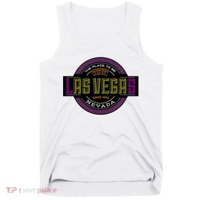 Retro Las Vegas Logo Tank Top
