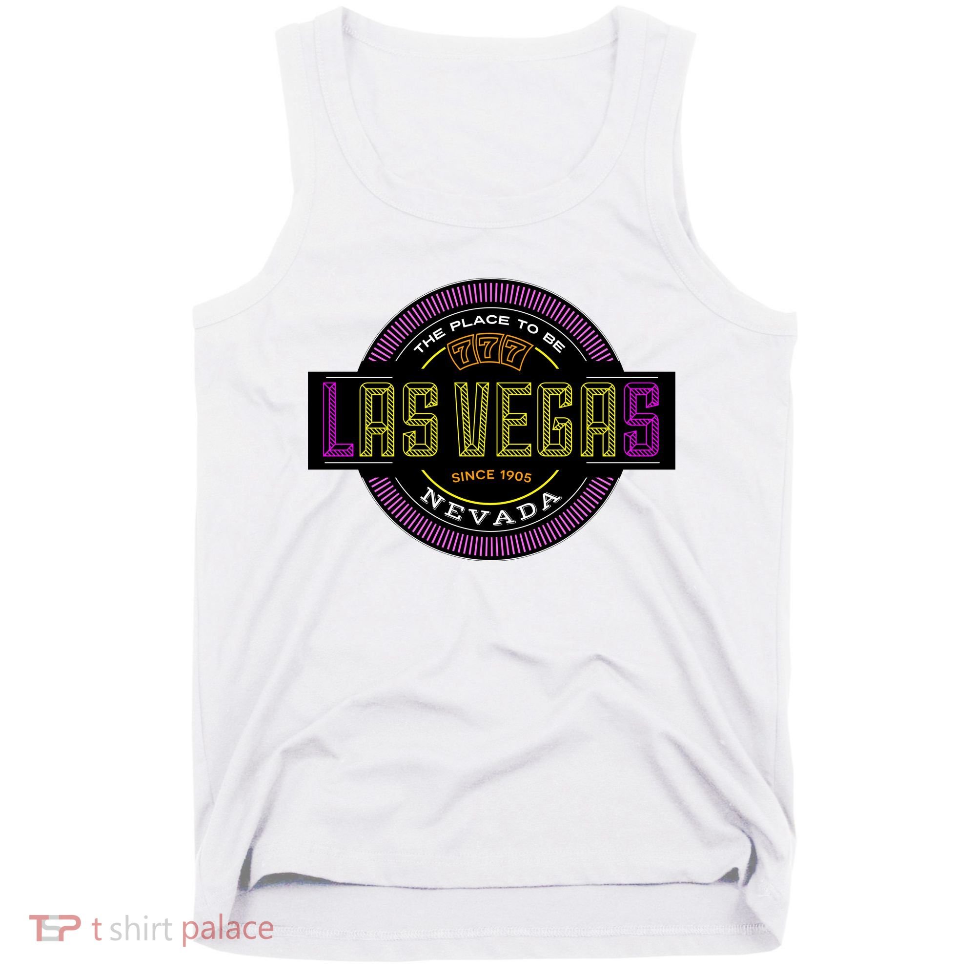 Retro Las Vegas Logo Tank Top