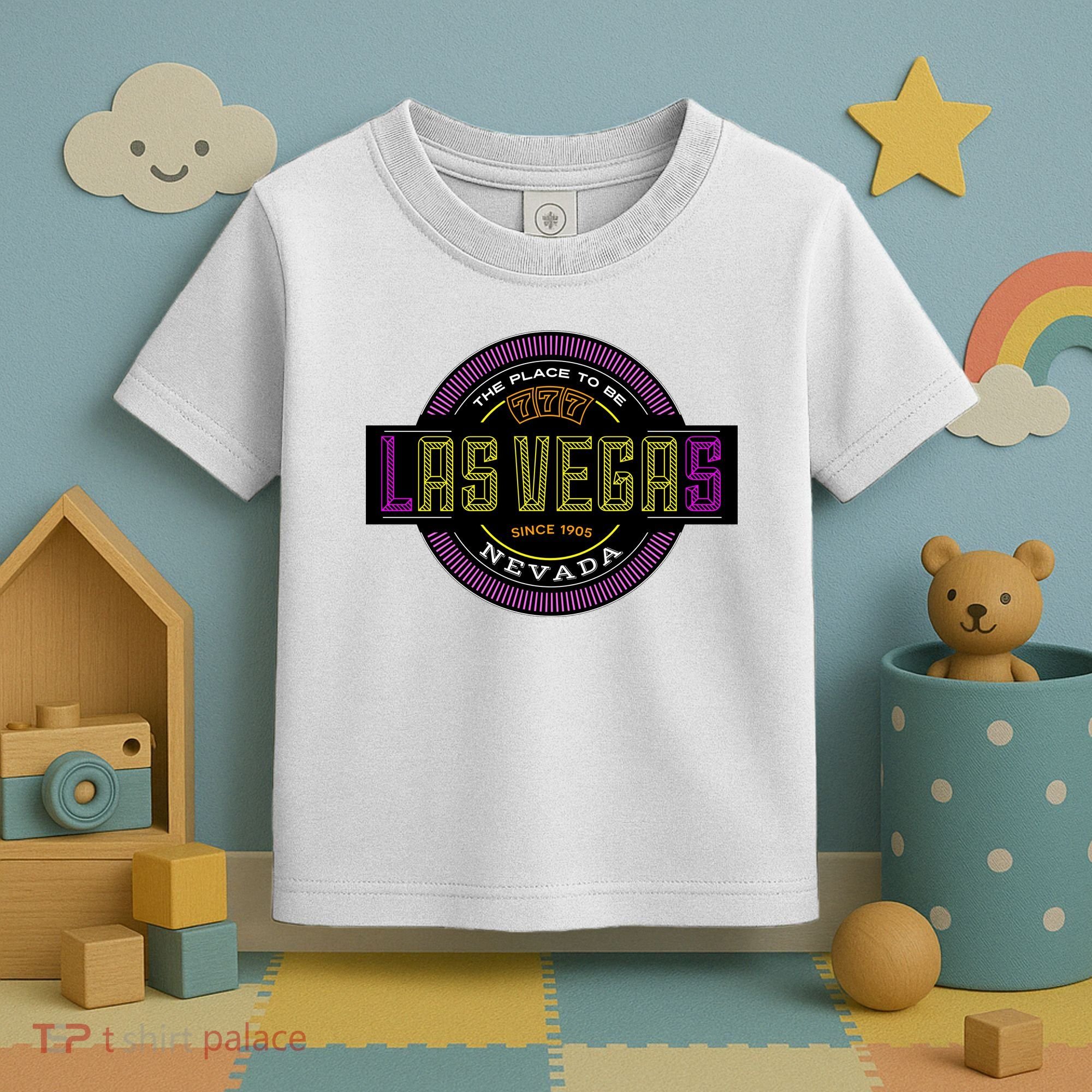 Retro Las Vegas Logo Toddler T-Shirt