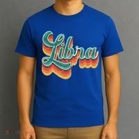 Retro Libra Vintage Retro Style Libra Zodiac Meaningful Gift T-Shirt thumb 3