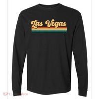 Retro Las Vegas Comfort Colors Heavyweight Long Sleeve T-Shirt thumb 0