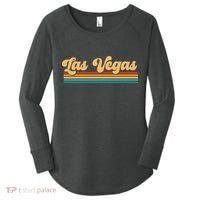 Retro Las Vegas Women's Perfect Tri Tunic Long Sleeve Shirt thumb 0