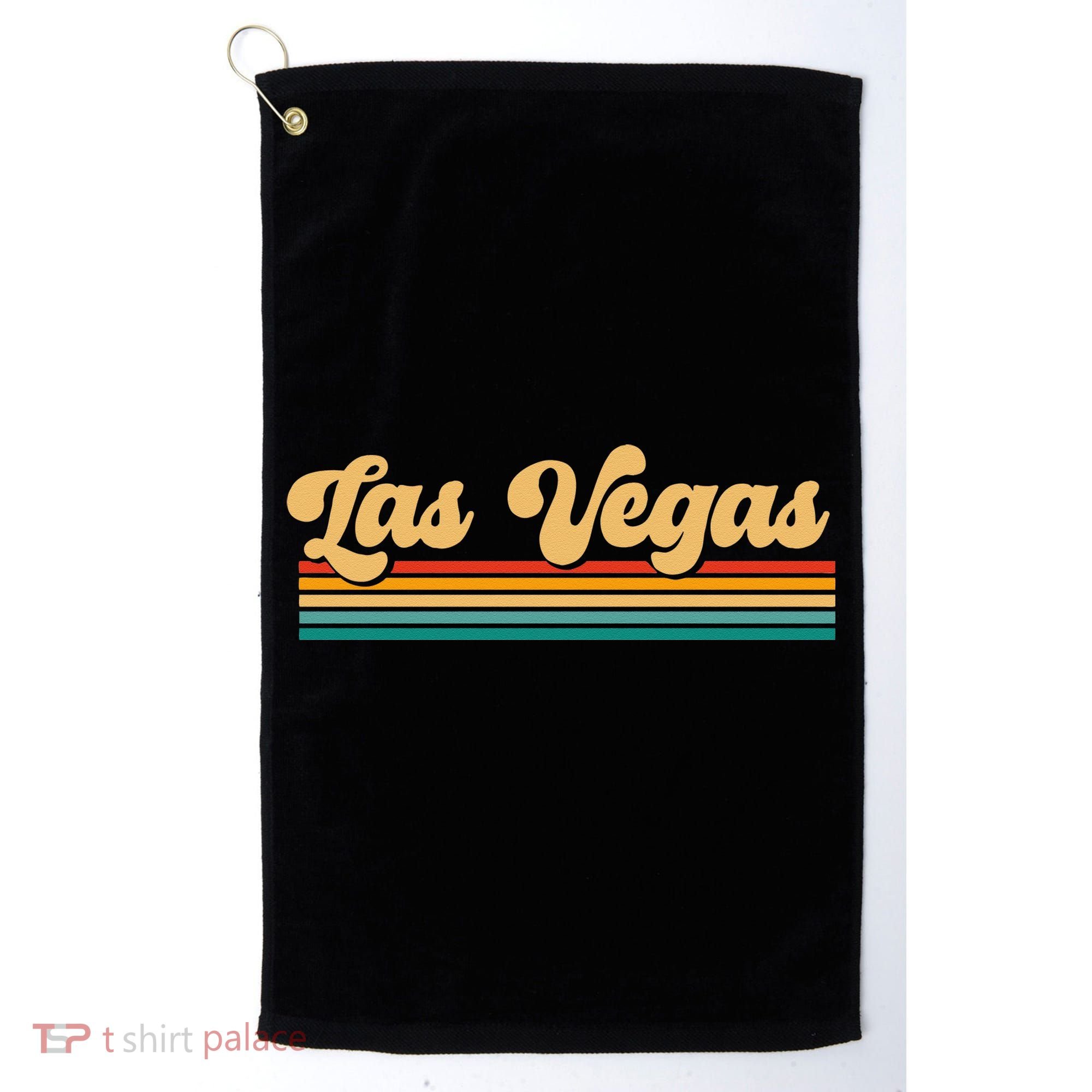 Retro Las Vegas Golf Towel
