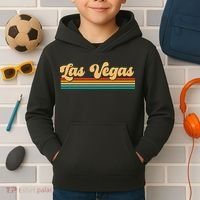 Retro Las Vegas Kids Hoodie thumb 2