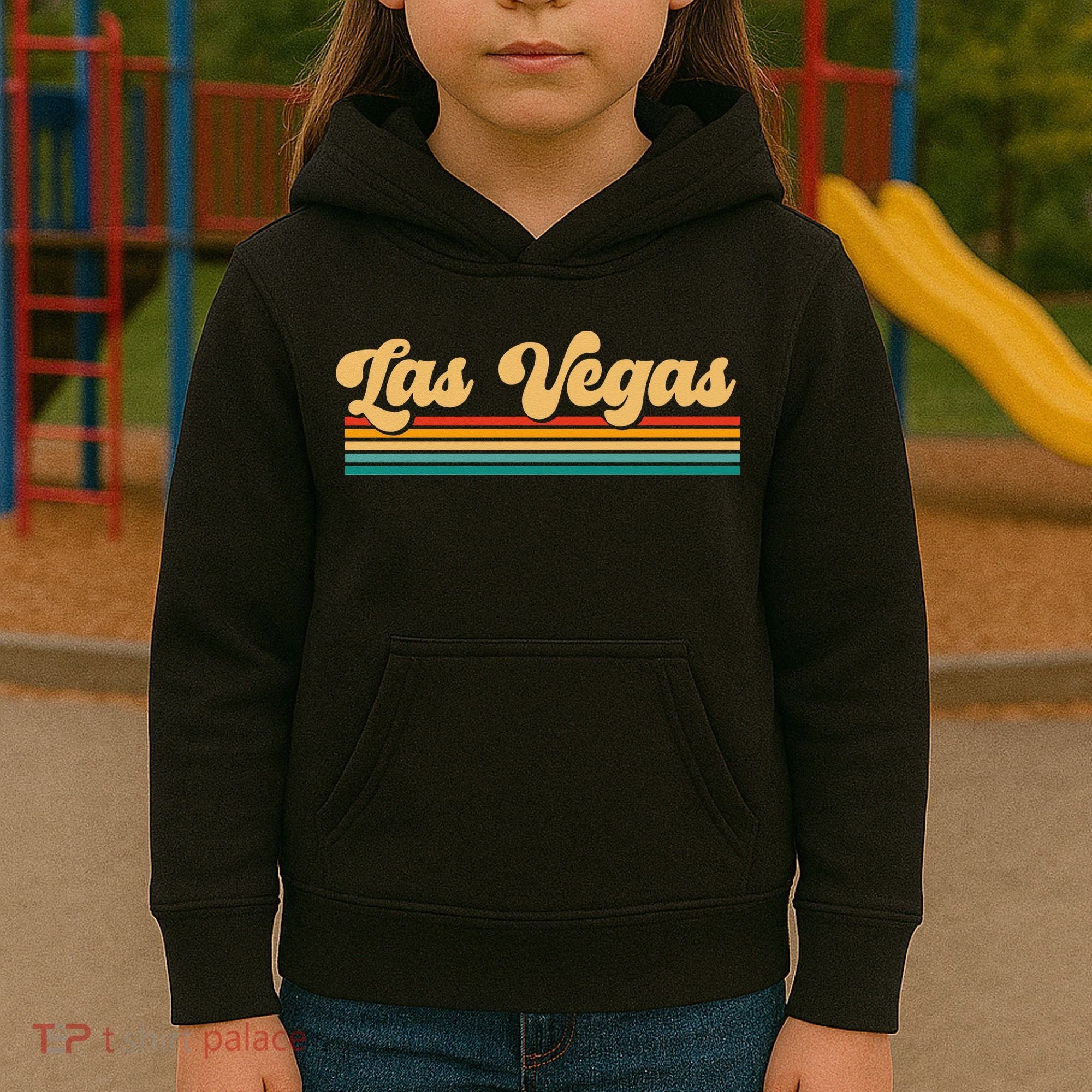 Retro Las Vegas Kids Hoodie