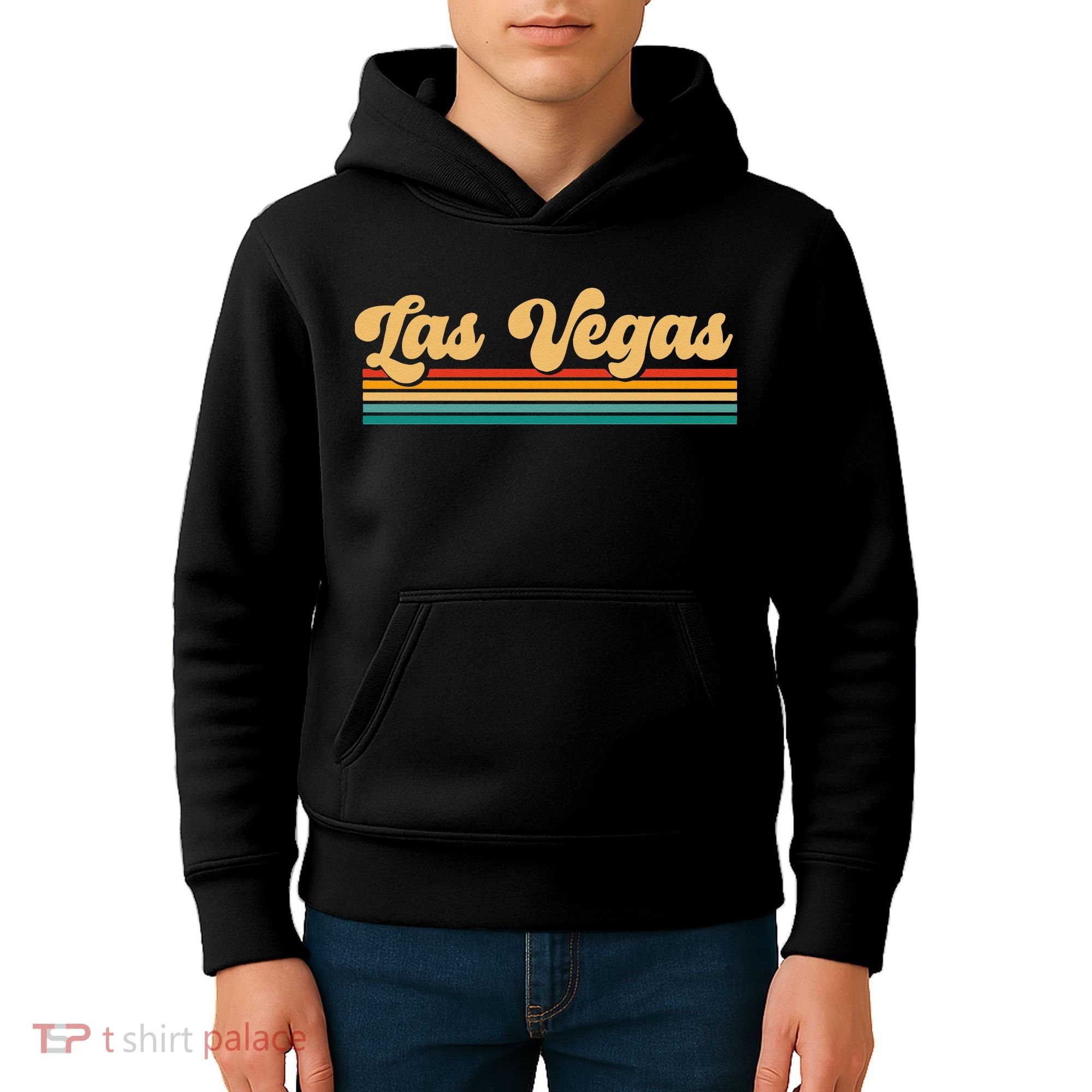Retro Las Vegas Kids Hoodie