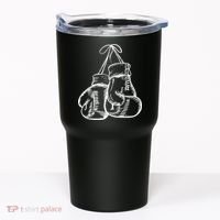 Retro Love White Boxing Gloves Tumbler thumb 0