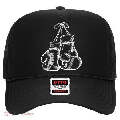 Retro Love White Boxing Gloves Hat