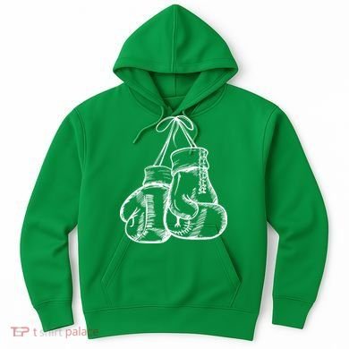 Retro Love White Boxing Gloves Hoodie