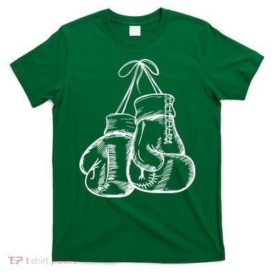Retro Love White Boxing Gloves T-Shirt