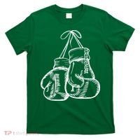 Retro Love White Boxing Gloves T-Shirt thumb 0