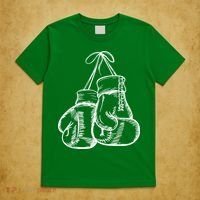 Retro Love White Boxing Gloves T-Shirt thumb 5