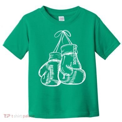 Retro Love White Boxing Gloves Toddler T-Shirt