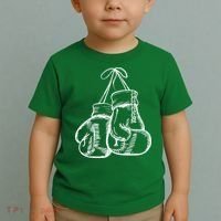 Retro Love White Boxing Gloves Toddler T-Shirt thumb 2
