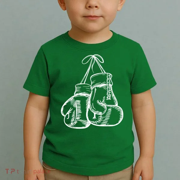Retro Love White Boxing Gloves Toddler T-Shirt