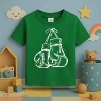 Retro Love White Boxing Gloves Toddler T-Shirt thumb 3