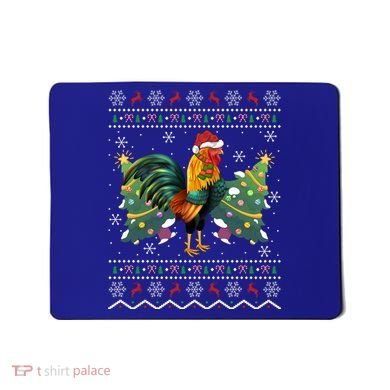 Rooster Lover Xmas Gift Ugly Rooster Christmas Great Gift Mousepad