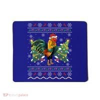 Rooster Lover Xmas Gift Ugly Rooster Christmas Great Gift Mousepad thumb 0