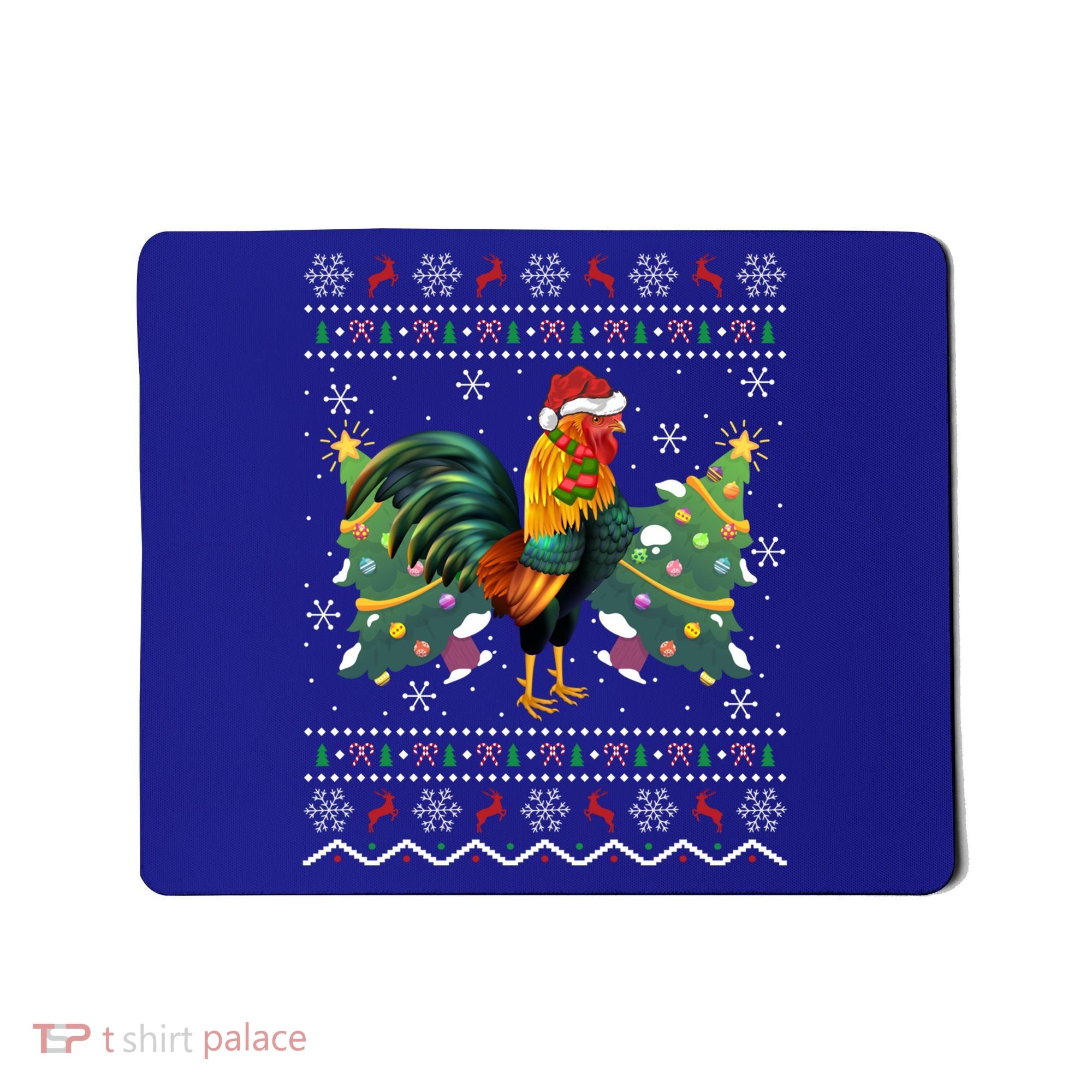 Rooster Lover Xmas Gift Ugly Rooster Christmas Great Gift Mousepad