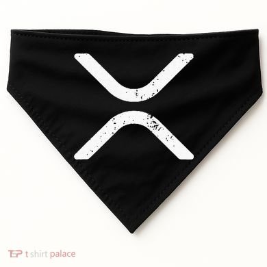 Ripple Logo XRP USA-Made Doggie Bandana