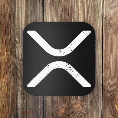 Ripple Logo XRP Coaster