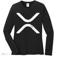 Ripple Logo XRP Women's Long Sleeve Shirt thumb 0