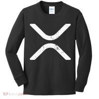 Ripple Logo XRP Kids Long Sleeve Shirt thumb 0