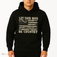 Retro Let Your Boy Be Country Hoodie thumb 2