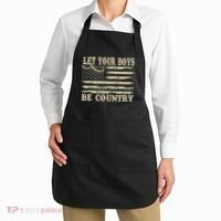 Retro Let Your Boy Be Country Apron thumb 2