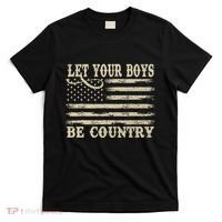 Retro Let Your Boy Be Country T-Shirt thumb 0