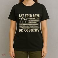 Retro Let Your Boy Be Country T-Shirt thumb 4