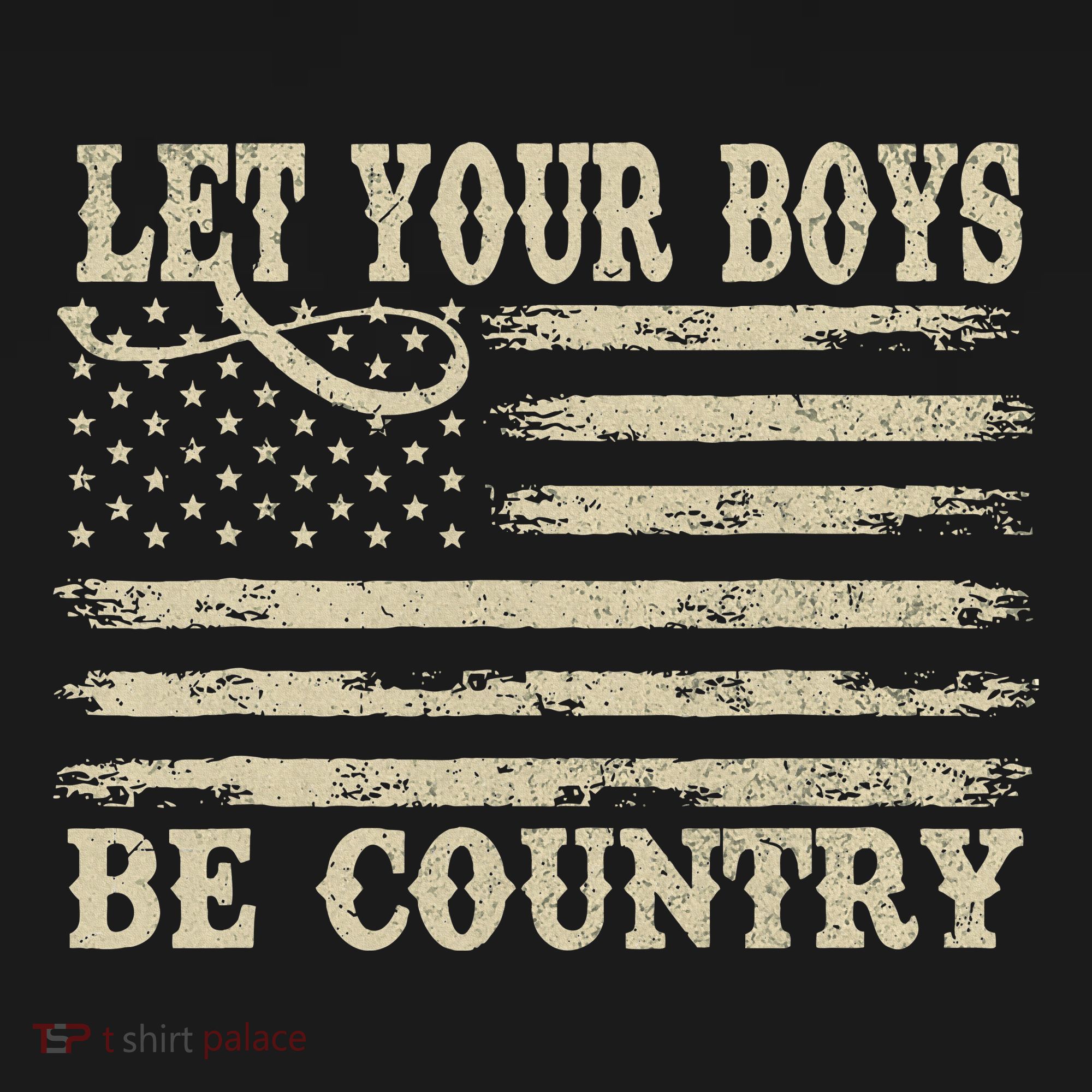 Retro Let Your Boy Be Country Coaster