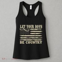 Retro Let Your Boy Be Country Women's Tank Top thumb 3