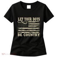 Retro Let Your Boy Be Country Women's T-Shirt thumb 0