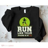 Run Like Your Phone 1 Cross Country Xc Sweatshirt thumb 2