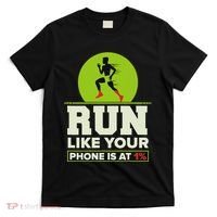 Run Like Your Phone 1 Cross Country Xc T-Shirt thumb 0
